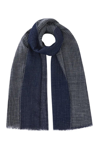 Potrt Issac Reversible Check Scarf