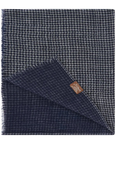 Potrt Issac Reversible Check Scarf