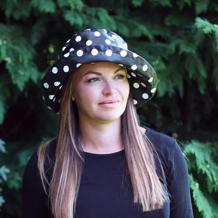 Waterproof Spotty Hat - Various Colours