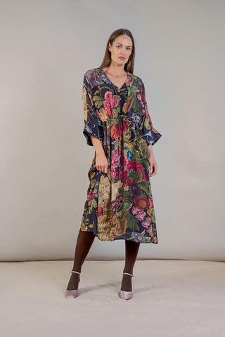 Abbi Dress in Black Primula