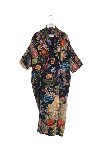 Rachel Dress in Black Primula