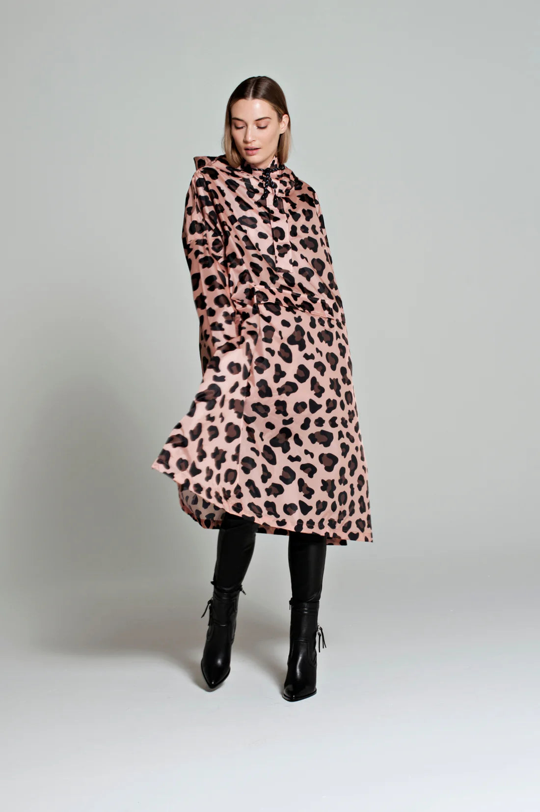 Rainkiss Poncho - Pink Panther
