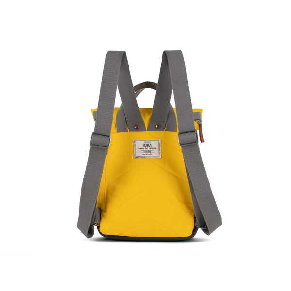 Canfield B Small Recycled Nylon Backpack in Aspen Yellow