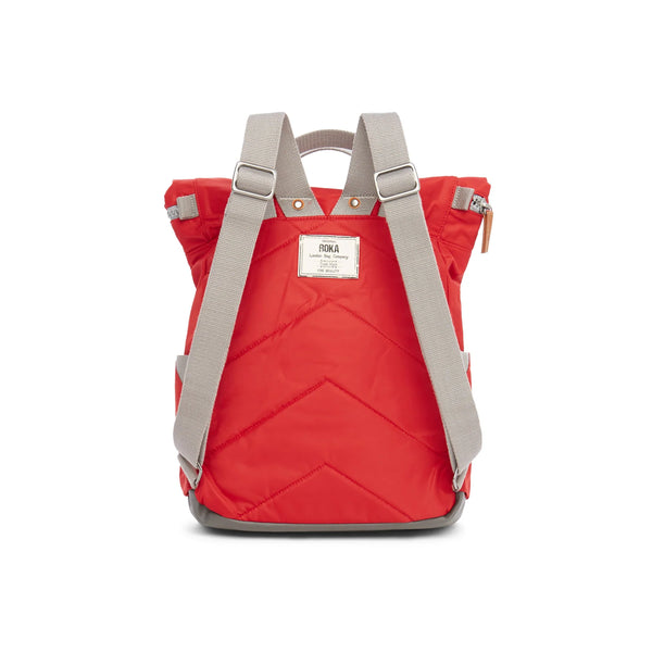 Canfield B Medium Recycled Nylon Backpack in Cranberry