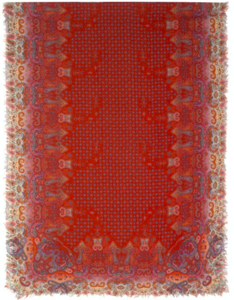 Shambhala Digitally Printed Wool Scarf