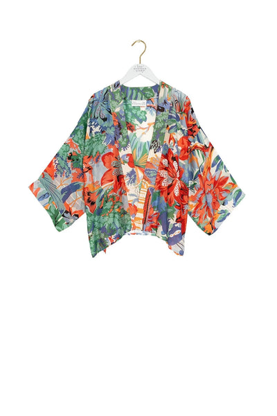 Tropicana Blue Kimono