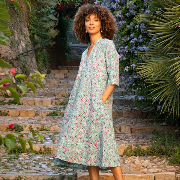 Mia Dress Eze in Green