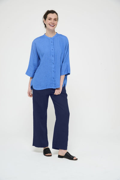 Auguste Shirt in Sapphire