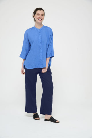 Auguste Shirt in Sapphire