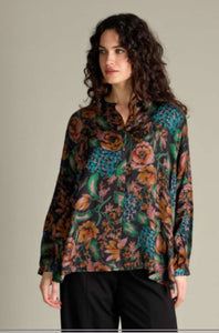 Autumn Hydrangea Shirt Multi