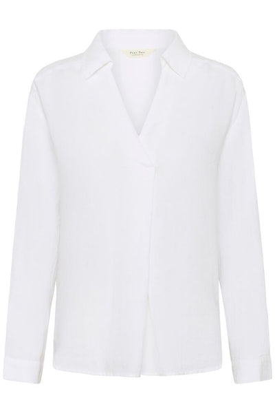 Ayo Linen Shirt Bright White
