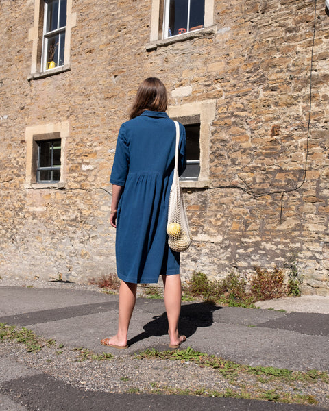 Bea Shirt Dress in Denim