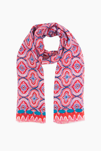 Bree Lightweight Scarf in Moroccan Tile Print - 3 Colours