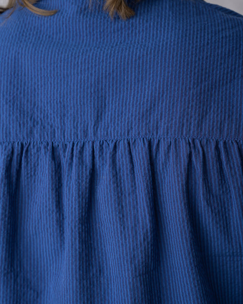 River Tunic in Navy Stripe