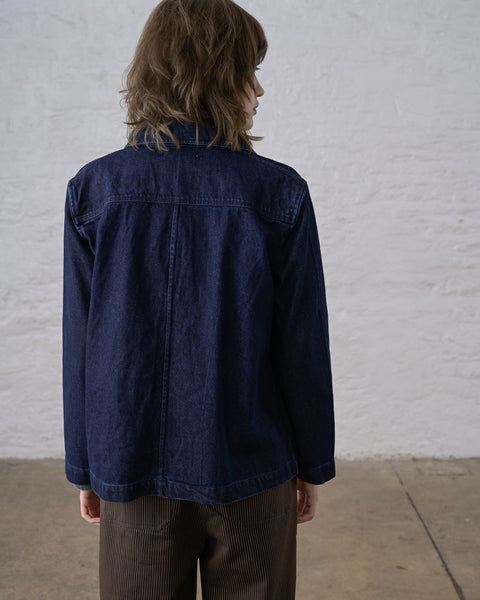 Marcia Relaxed Jacket in Denim