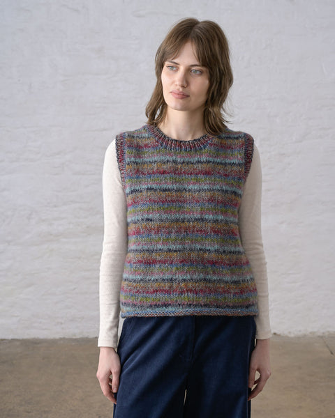 Heather Vest Multi