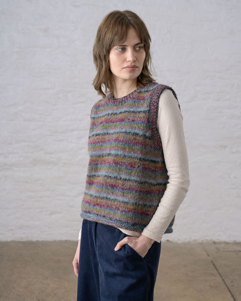 Heather Vest Multi