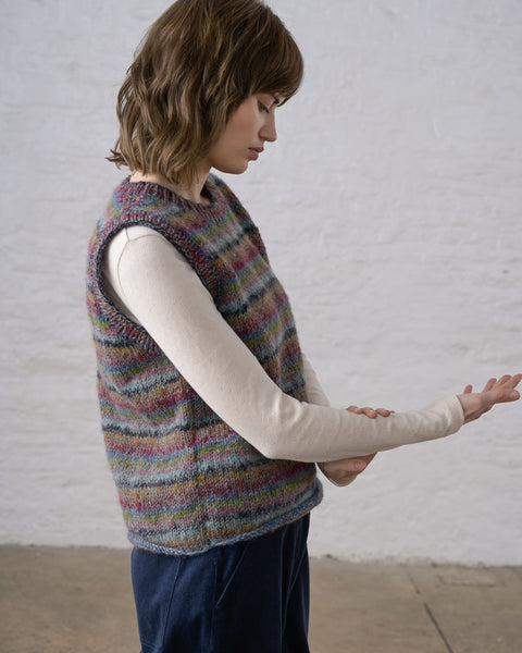 Heather Vest Multi