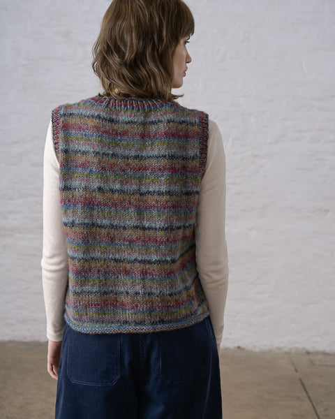 Heather Vest Multi