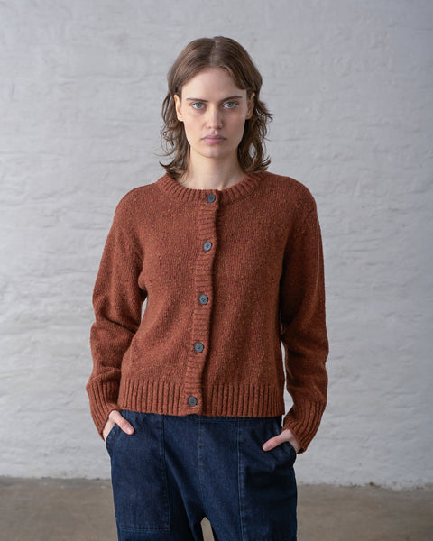Avelia Cardigan in Ochre