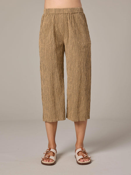Easy Crop Trousers in Bellflower