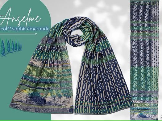 Létol Cotton Jacquard Scarves - Various Colours