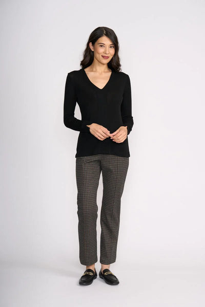 Pic Of The Bunch Trousers in Black and Gridlock