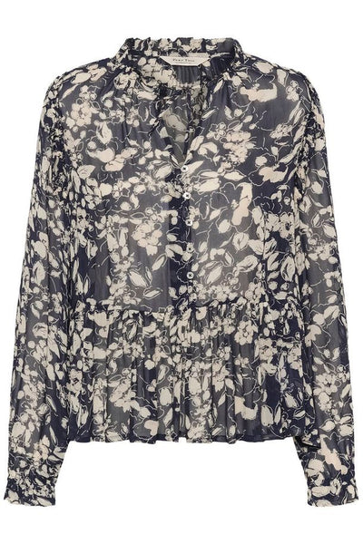 Alfrida Blouse After Midnight Art