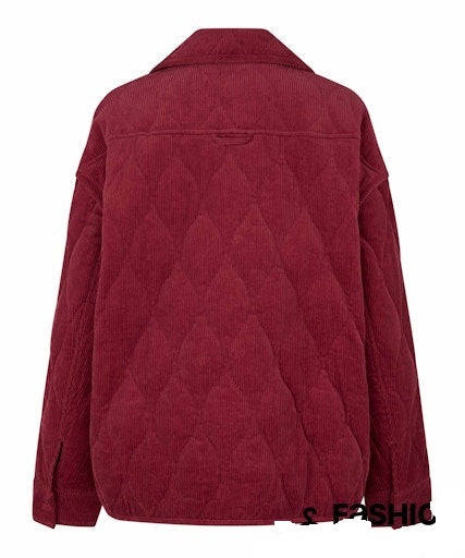 MaTalyra Jacket in Tibetan Red