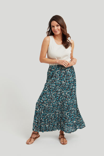 Kimberley Skirt in Safari Print Multi