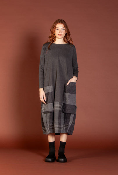 Metti Tsant Dress in Notte Check