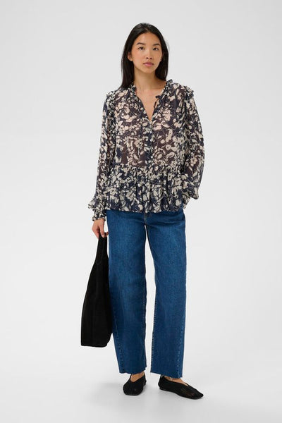 Alfrida Blouse After Midnight Art