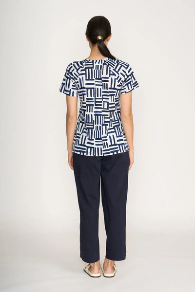 Broad Horizons Trousers in Dune & True Navy