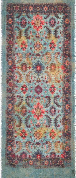 Genie Faded Elegance Wool Scarf