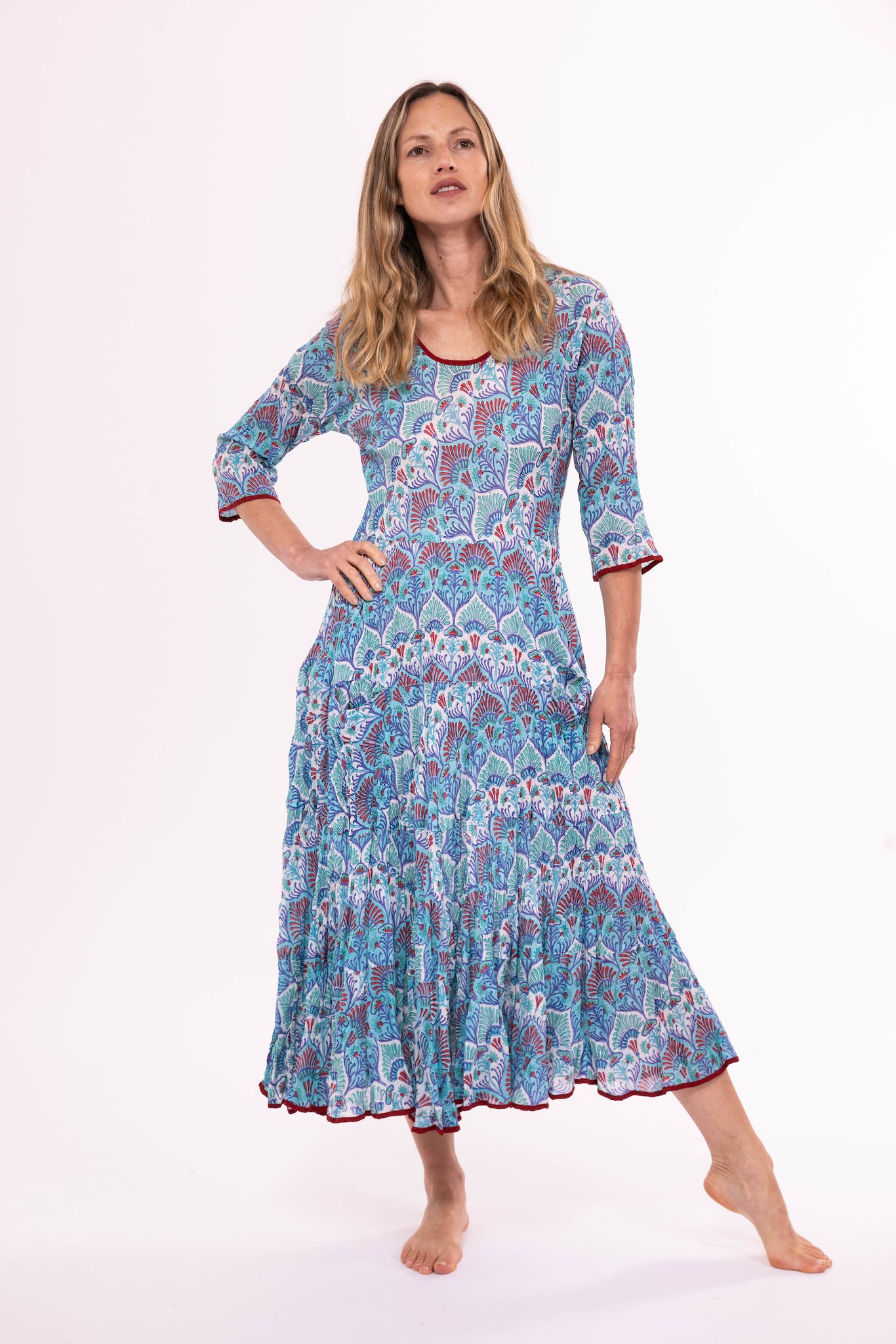 Ruby Sundress in Turquoise