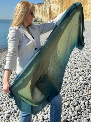 Kew Wool and Modal Scarf