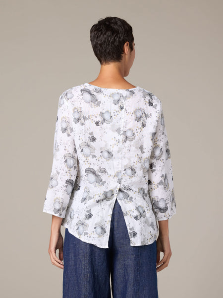 3/4 Split Back Top in Sunburst