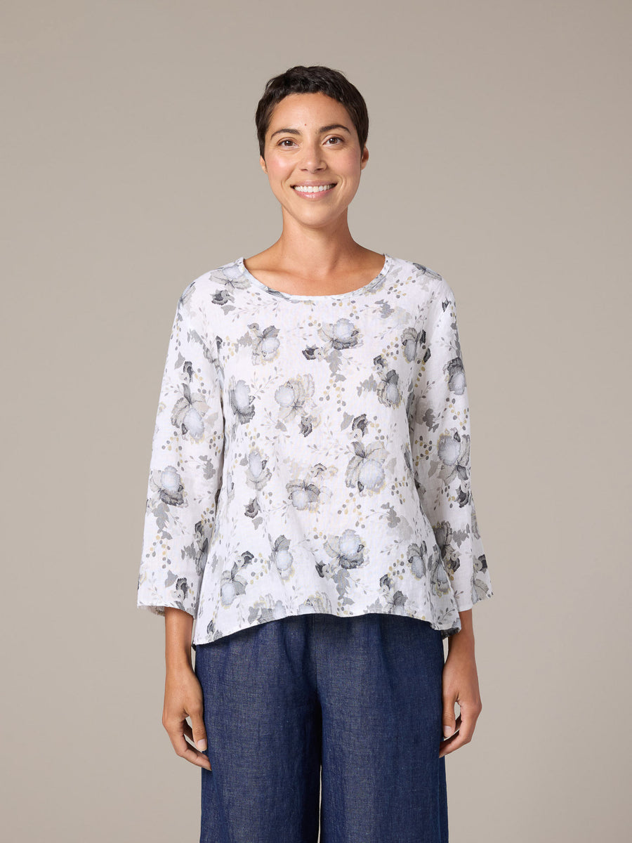 3/4 Split Back Top in Sunburst – Sedici