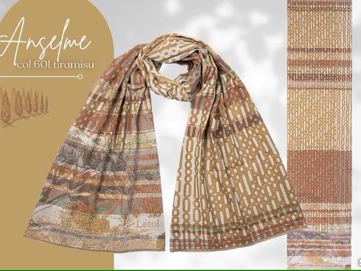 Létol Cotton Jacquard Scarves - Various Colours